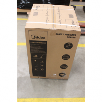 SALE OUT. Midea Freezer | MDRC207FEE01 | Energy efficiency class E | Chest | Free standing | Height 85 cm | Total net capacity 142 L | White | DAMAGED PACKAGING, MISSING PACKAGING PAD
