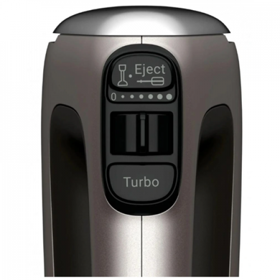 TEFAL | Hand Mixer | Powermix Silence HT654E38 | Hand Mixer | 600 W | Number of speeds 5 | Turbo mode | Dark grey