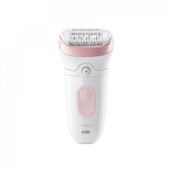 Braun | Epilator | Silk-épil Series 7 7-060 | Operating time (max) 40 min | Number of power levels 1 | Wet & Dry | White/Pink