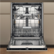 Whirlpool Dishwasher | W7I HF60 TU | Built-in | Width 59.8 cm | Number of place settings 15 | Number of programs 8 | Energy efficiency class A | Black