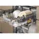 Whirlpool Dishwasher | W7I HF60 TU | Built-in | Width 59.8 cm | Number of place settings 15 | Number of programs 8 | Energy efficiency class A | Black