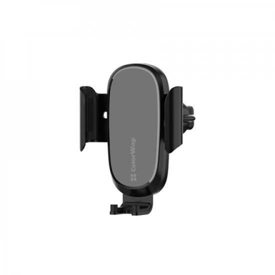 ColorWay | Air Vent Car Wireless Charger, 15W | CW-CHAW038Q-BK | 360° swivel to adjust to desired angle; Mounting in the air duct deflector of the car; Screen diagonal from 4
