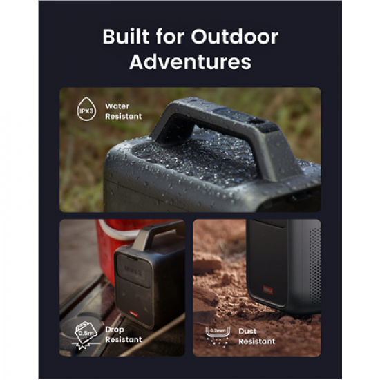 Anker Nebula Mars 3 | Full HD (1920x1080) | 1000 ANSI lumens | Black | Wi-Fi