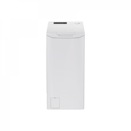 Candy Washing Machine | TCA063D3-S | Energy efficiency class C | Top loading | Washing capacity 6 kg | 1000 RPM | Depth 60 cm | Width 41 cm | Display | Digit | White