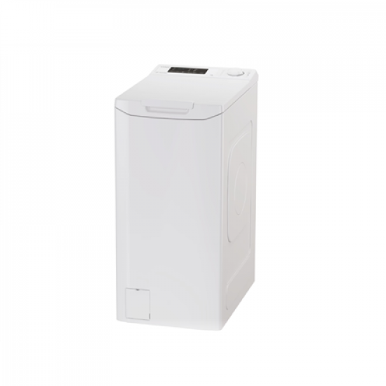 Candy Washing Machine | TCA273D3-S | Energy efficiency class C | Top loading | Washing capacity 7 kg | 1200 RPM | Depth 60 cm | Width 41 cm | Digit | White