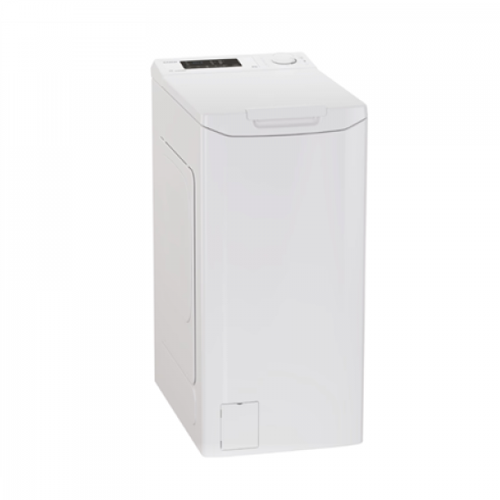 Candy Washing Machine | TCA283D2-S | Energy efficiency class D | Top loading | Washing capacity 8 kg | 1200 RPM | Depth 60 cm | Width 41 cm | Display | Digit | White
