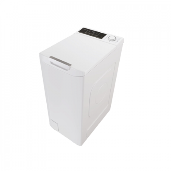 Candy Washing Machine | TCA264TM5-S | Energy efficiency class A | Top loading | Washing capacity 6 kg | 1200 RPM | Depth 60 cm | Width 41 cm | Display | Digit | White