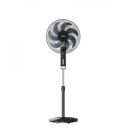 Midea MFS402M0BPK | Stand Fan | Black | Diameter 40 cm | Number of speeds 3 | Oscillation | 50 W