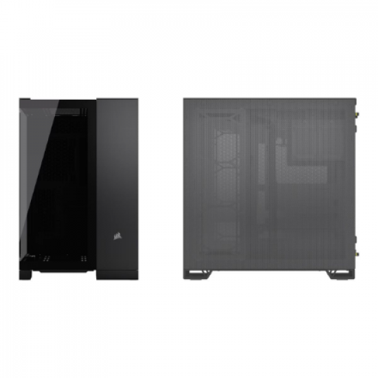 Corsair Dual Chamber PC Case | iCUE LINK 6500X RGB | Black | Mid Tower | Power supply included No | ATX