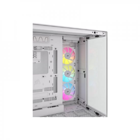 Corsair Dual Chamber PC Case | iCUE LINK 6500X RGB | White | Mid Tower | Power supply included No | ATX