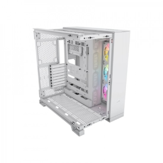 Corsair Dual Chamber PC Case | iCUE LINK 6500X RGB | White | Mid Tower | Power supply included No | ATX