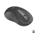 Logitech Signature M650 L Left Wireless Mouse, RF Wireless + Bluetooth, 2000 DPI, Graphite | Logitech