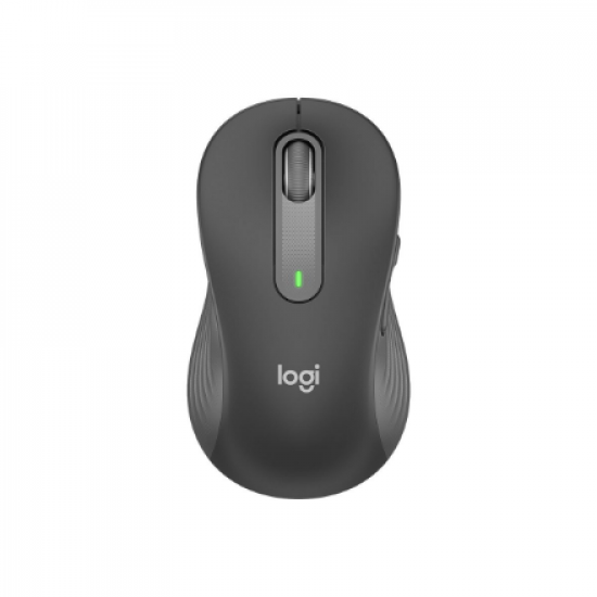 Logitech Signature M650 L Left Wireless Mouse, RF Wireless + Bluetooth, 2000 DPI, Graphite | Logitech