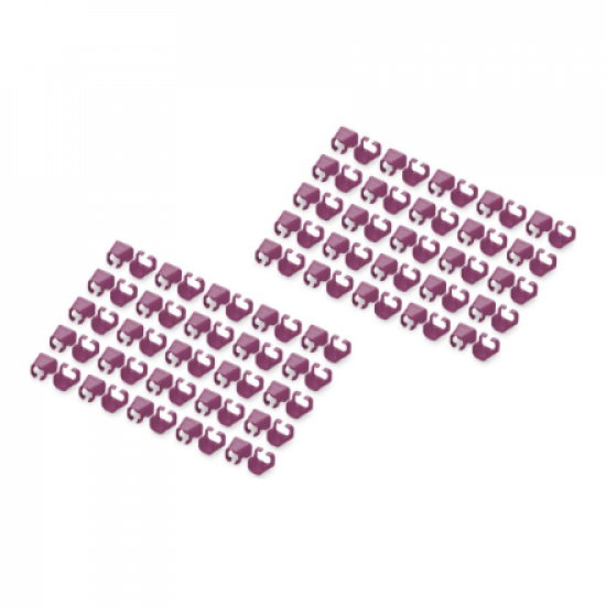 Digitus | Color clips for Patch cable | A-CC-MG | Magenta