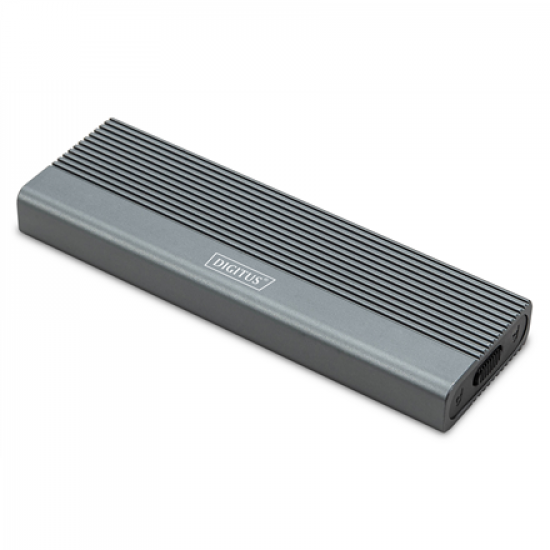 Digitus USB M.2 hard disk enclosure, SSD, external, SATA, 6Gbps, USB 3.1 Gen2 | DA-71154