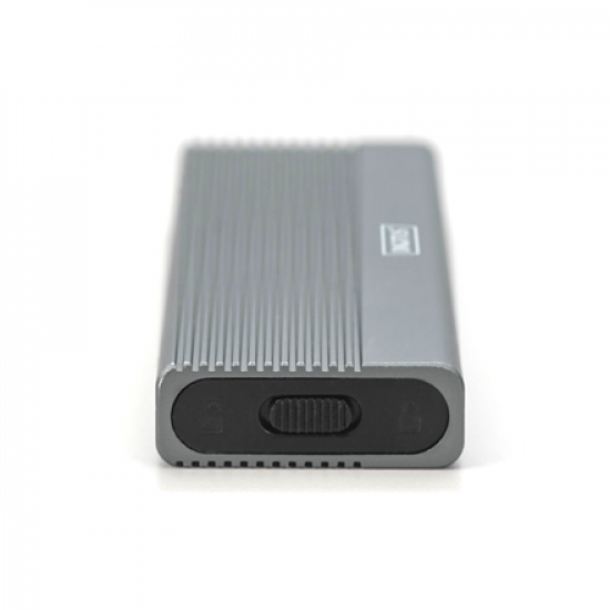 Digitus USB M.2 hard disk enclosure, SSD, external, SATA, 6Gbps, USB 3.1 Gen2 | DA-71154