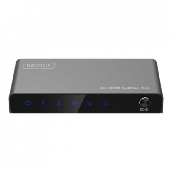 Digitus 4K HDMI Splitter, 1x2 | DS-55336 | Black