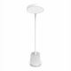 ColorWay LED Table Lamp Flexible and Clip 2 with Built-in Battery | CW-DL10FCB-W