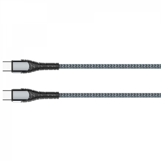 ColorWay Cable Type-C - Type-C (PD Fast Charging 65W) 3.0А, 1m | CW-CBPDCC040-GR