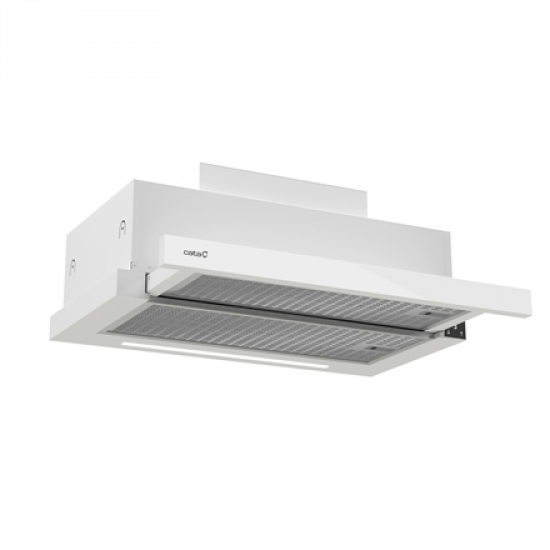 CATA Hood | CAMPANA TFH 6830 GWH | Telescopic | Energy efficiency class A+++ | Width 60 cm | 795 m³/h | Touch control | LED | White