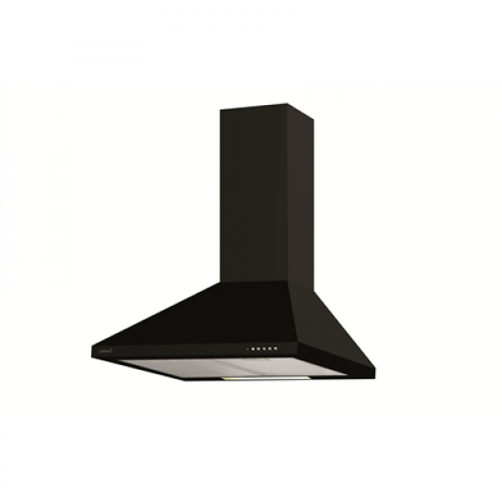 CATA Hood | VK 6000 BK | Wall mounted | Energy efficiency class A | Width 60 cm | 395 m³/h | Mechanical | LED | Black