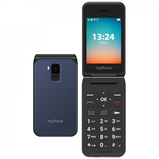 myPhone Flip | LTE | Navy Blue | 2.8 
