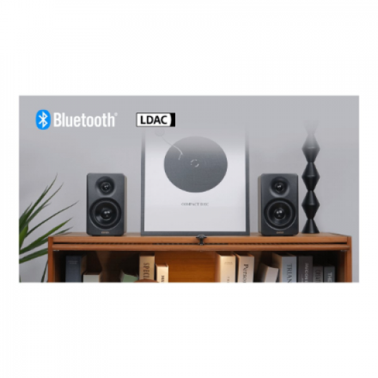 Edifier | Compact Desktop 2.0 Speakers | M60 | 66 W | Bluetooth | Black | ≥ 85 dB | Wireless connection