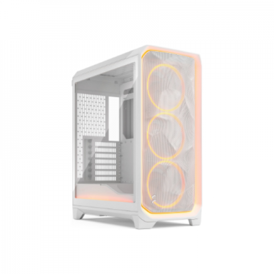 Fractal Design Meshify 3 | Ambience Pro RGB White TG Clear Tint | ATX | Power supply included No