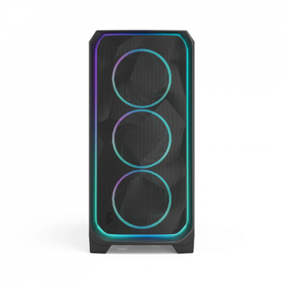 Fractal Design Meshify 3 XL | Ambience Pro RGB Black TG Light Tint | ATX | Power supply included No