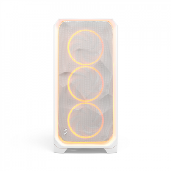 Fractal Design Meshify 3 XL | Ambience Pro RGB White TG Clear Tint | ATX | Power supply included No