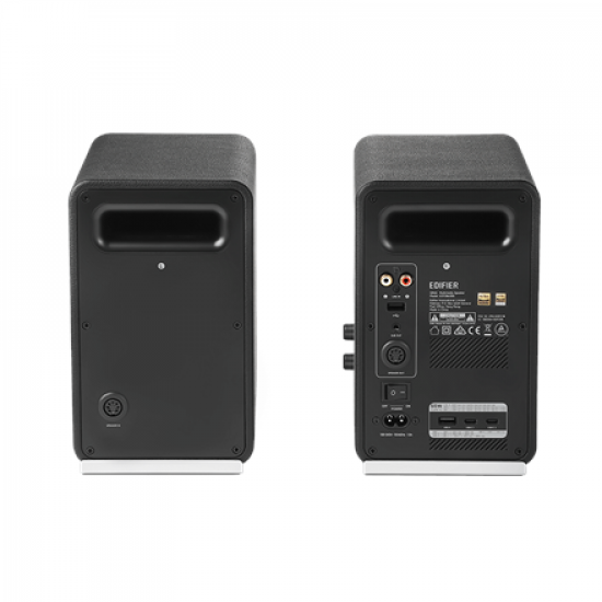 Edifier | Desktop Active Monitor with GaN Charger | QR65 | 70 W | Bluetooth | Black | ≥ 85 dB | Wireless connection
