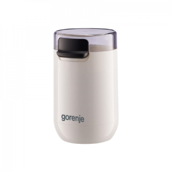 Gorenje | Coffee Grinder | SMK150SW | 150 W | Coffee beans capacity 45 g | Lid safety switch | White