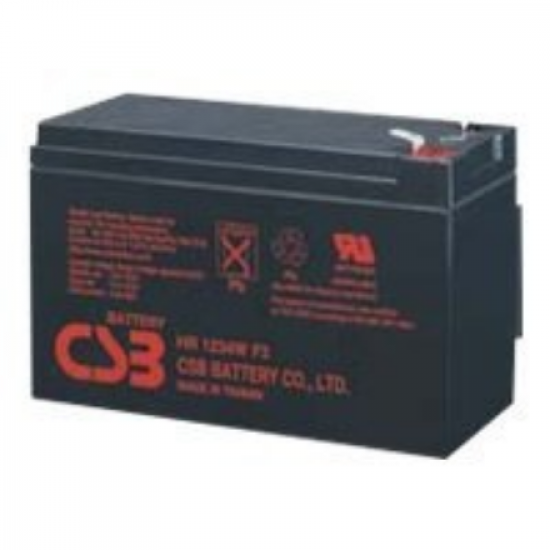 CSB Battery Battery 12V 9Ah 34W Pb F2 | HR1234WF2