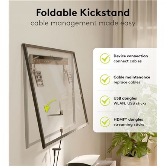 Goobay Wall mount | Ultraslim TV Wall Mount Basic FIXED (XL) | 43-100 