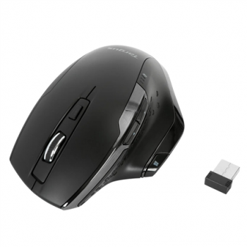 Targus | Antimicrobial Ergo Mouse | AMW584GL | Wireless | 2.4 Ghz | Black