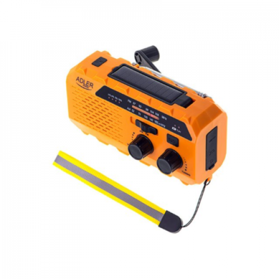 Adler | Portable radio with flashlight | AD 1197 | Alarm function