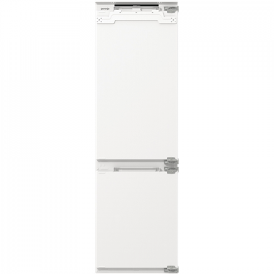 Gorenje Refrigerator | NRKI517E82WF | Energy efficiency class E | Built-in | Combi | Height 177.2 cm | No Frost system | Fridge net capacity 176 L | Freezer net capacity 76 L | Display | 35 dB | White