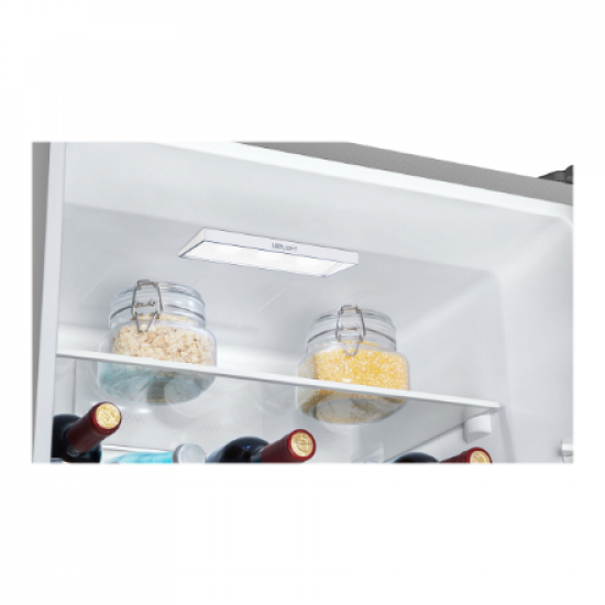 Gorenje Refrigerator | N619EAXL4 | Energy efficiency class E | Free standing | Combi | Height 186 cm | No Frost system | Fridge net capacity 207 L | Freezer net capacity 97 L | Display | 39 dB | Grey