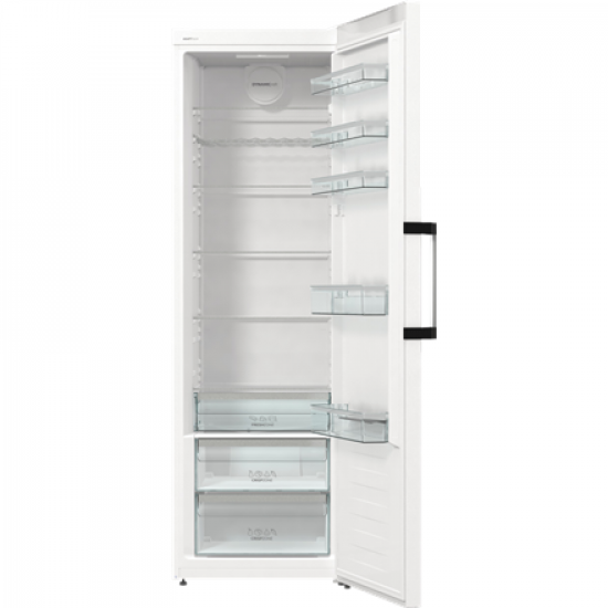 Gorenje Refrigerator | R619EAW6 | Energy efficiency class E | Free standing | Larder | Height 185 cm | Fridge net capacity 398 L | Display | 38 dB | White