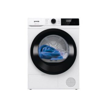 Gorenje Dryer Machine | DHNE82 | Energy efficiency class Class D | Front loading | 8 kg | LED | Depth 55 cm | White