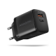 AXAGON Wallcharger 2x port (USB-A + USB-C), 20W | ACU-PQ20