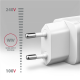 AXAGON Wallcharger 2x port (USB-A + USB-C), 20W | ACU-PQ20W