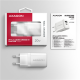 AXAGON Wallcharger 2x port (USB-A + USB-C), 20W | ACU-PQ20W