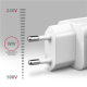 AXAGON Wall Charger 2x port (USB-A+USB-C), 30W | ACU-PQ30W