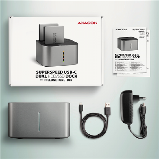 AXAGON | SuperSpeed USB DUAL 2.5
