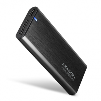 AXAGON External USB-C 3.2 Gen 2 metal box for M.2 NVMe & SATA SSD disks | EEM2-SB2