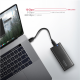 AXAGON External USB-C 3.2 Gen 2 metal box for M.2 NVMe & SATA SSD disks | EEM2-SB2