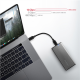 AXAGON External USB-C 3.2 Gen 2 metal box for M.2 NVMe & SATA SSD disks | EEM2-SG2
