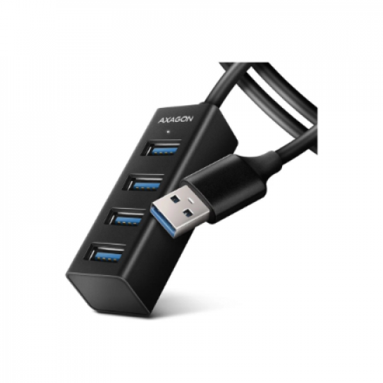 AXAGON Miniature metal four-port USB 3.2 Gen 1 hub | HUE-M1AL