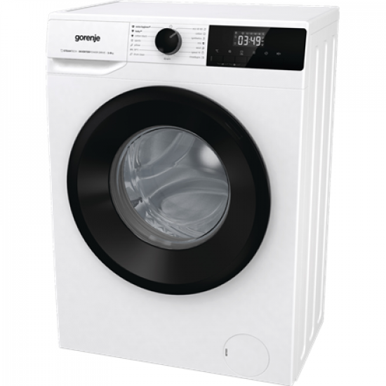Gorenje | Washing Machine | W11NHPI84AS | Energy efficiency class A | Front loading | Washing capacity 8 kg | 1400 RPM | Depth 54 cm | Width 60 cm | Display | LED | Steam function | White